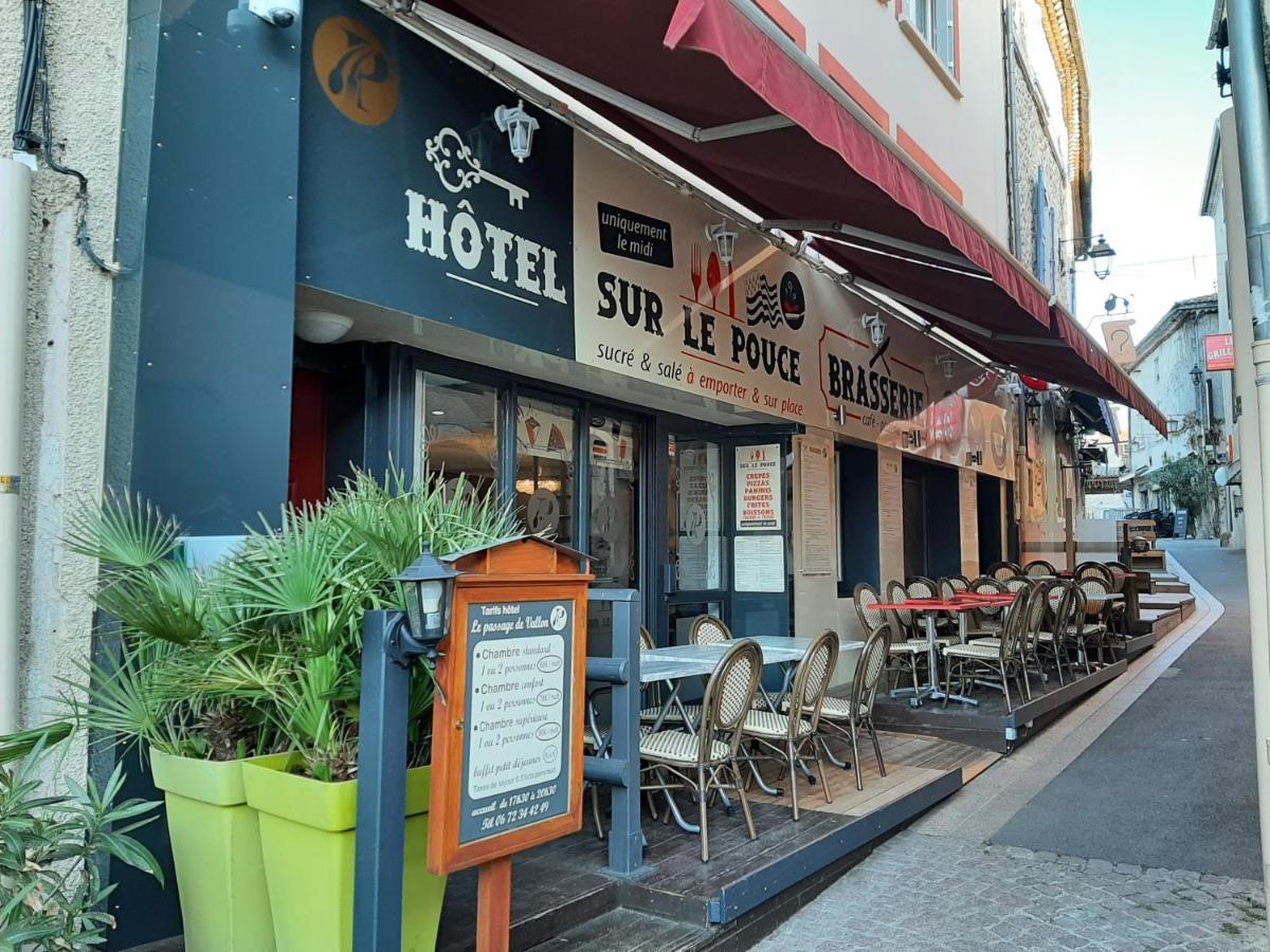 Hotel Le Passage De Vallon Exteriör bild